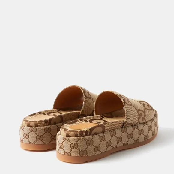 GG canvas flatform slides size 38 - Picture 4 of 11